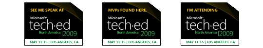 Tech∙Ed Badges